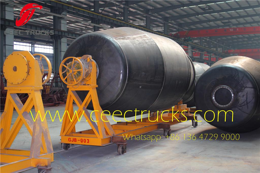 Beiben 14 CBM cement mixer truck workshop Beiben 14 CBM cement mixer truck workshop