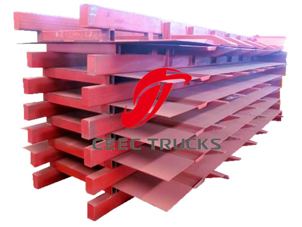 Auxiliary frame special for garbage compactor trucks Auxiliary frame special for garbage compactor trucks