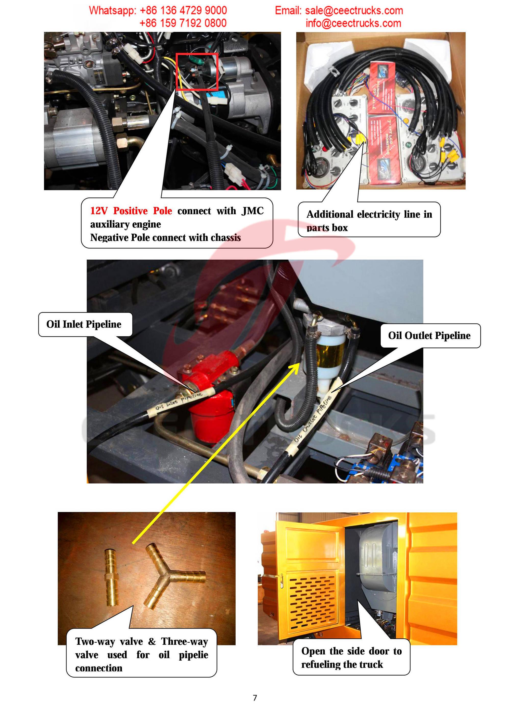 How to install road sweeper superstructure