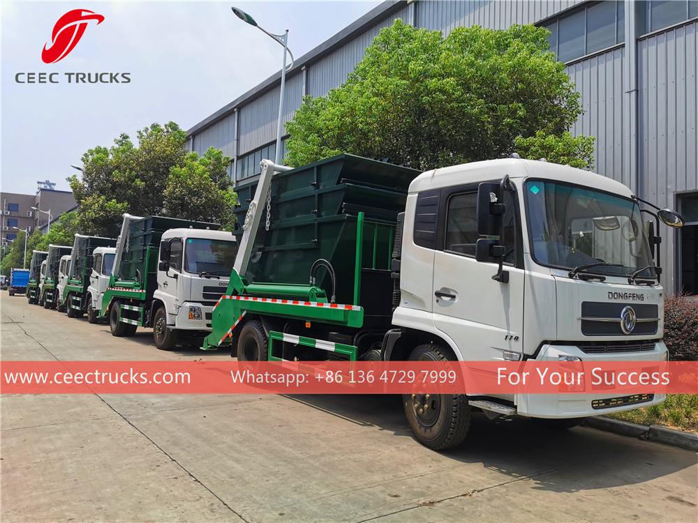 dongfeng skip bin loader dongfeng skip bin loader