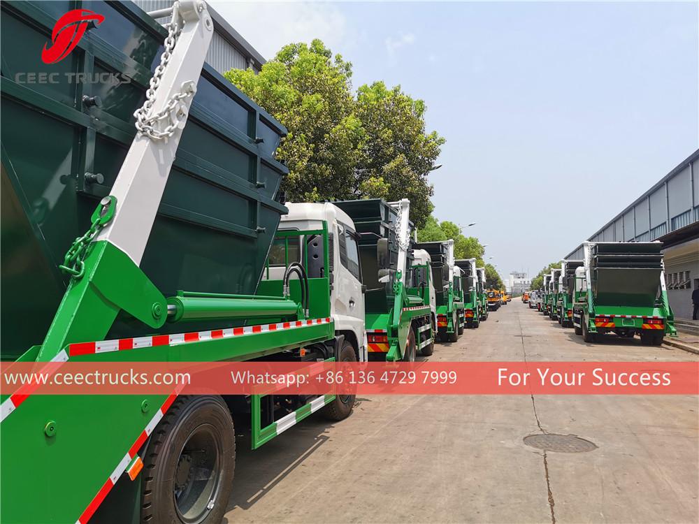 dongfeng skip bin loader dongfeng skip bin loader