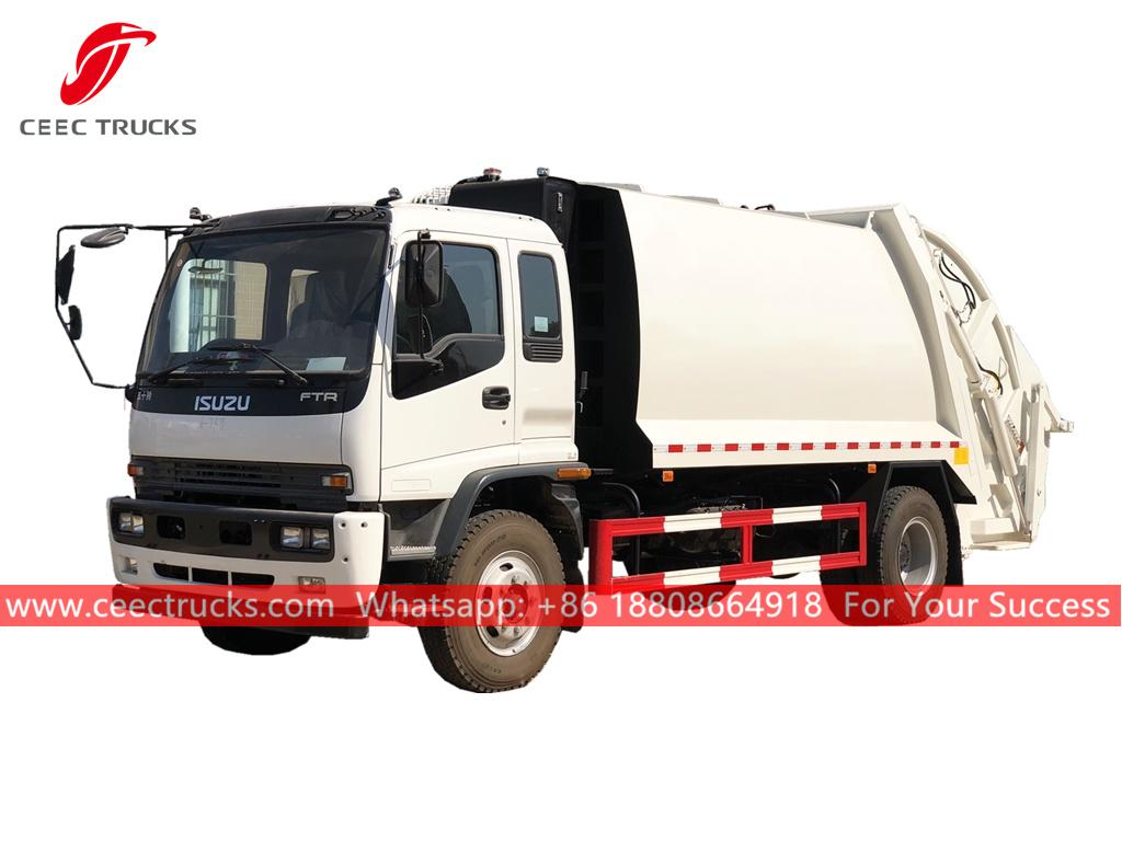 ISUZU 12CBM Refuse compression truck for sale ISUZU 12CBM Refuse compression truck for sale