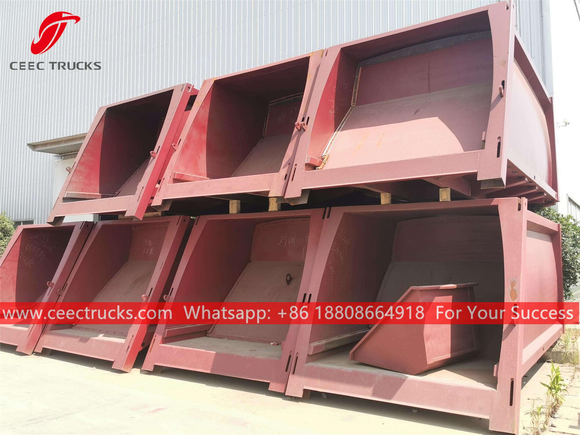 Garbage compactor body Garbage compactor body