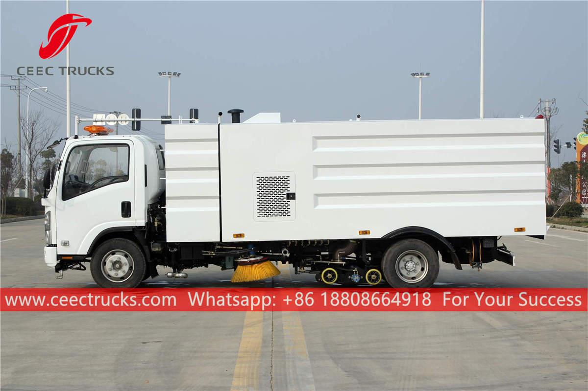 ISUZU Street sweeping and washing truck ISUZU Street sweeping and washing truck