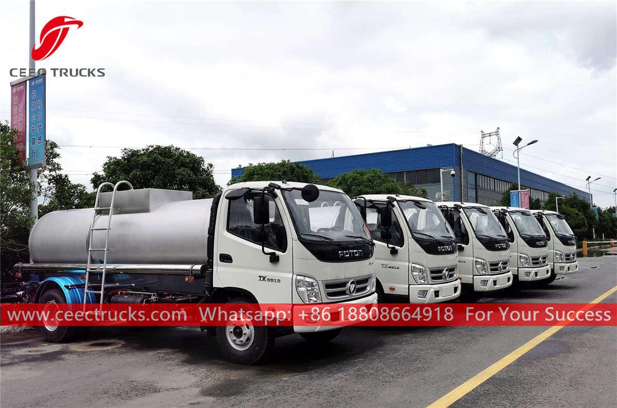 Stainless steel drinking water trucks for sale Stainless steel drinking water trucks for sale
