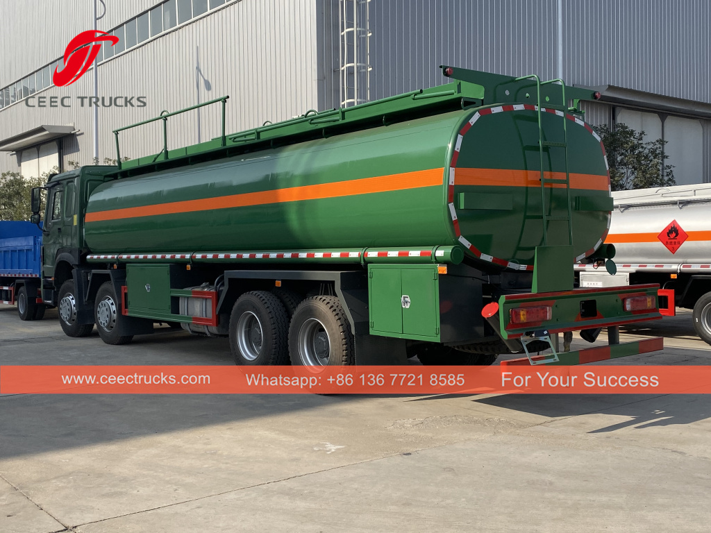 SINOTRUK HOWO 8x4 Fuel Diesel Oil Delivery Tanker Trucks for sale SINOTRUK HOWO 8x4 Fuel Diesel Oil Delivery Tanker Trucks for sale