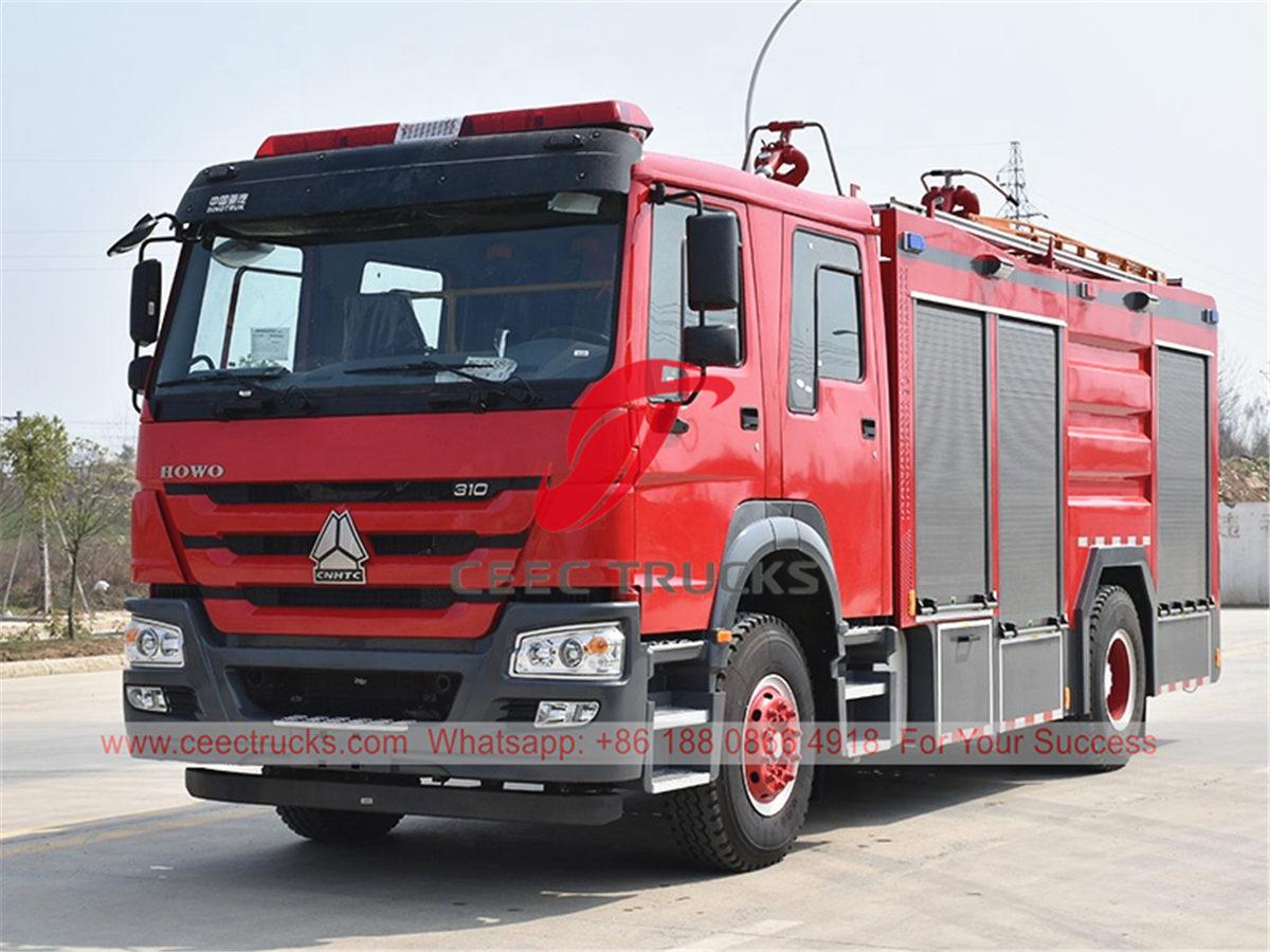 HOWO fire engine for sale HOWO fire engine for sale