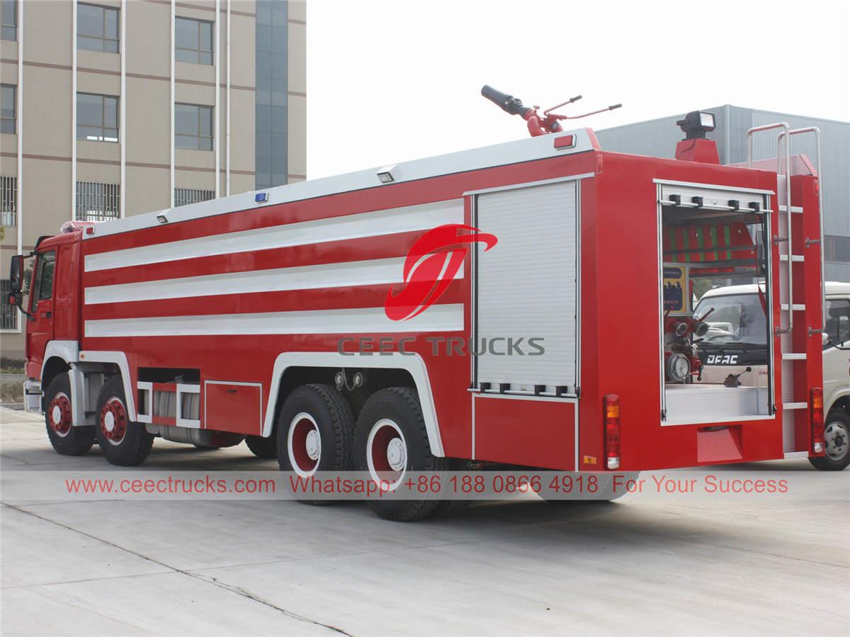 HOWO 25 ton fire truck HOWO 25 ton fire truck