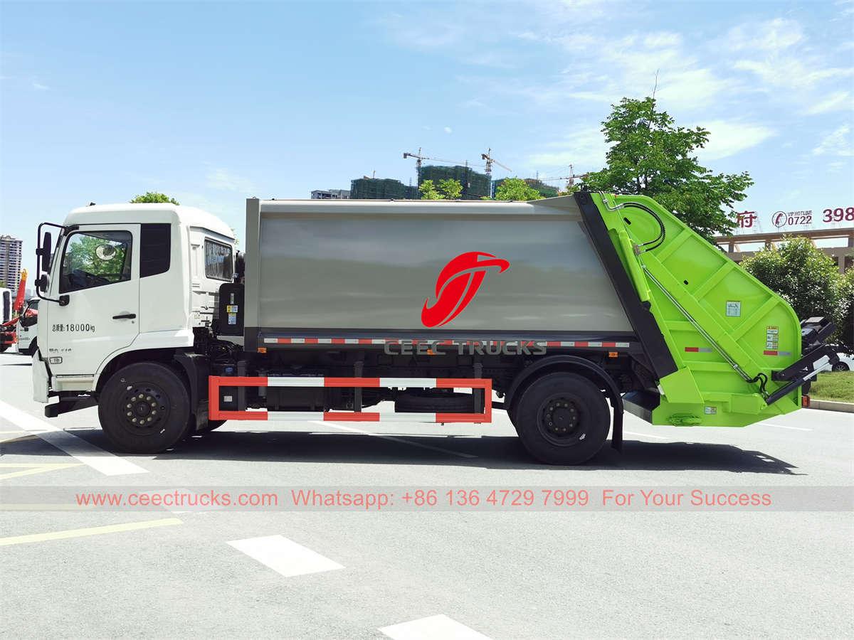 Dongfeng rear load refuse truck Dongfeng rear load refuse truck