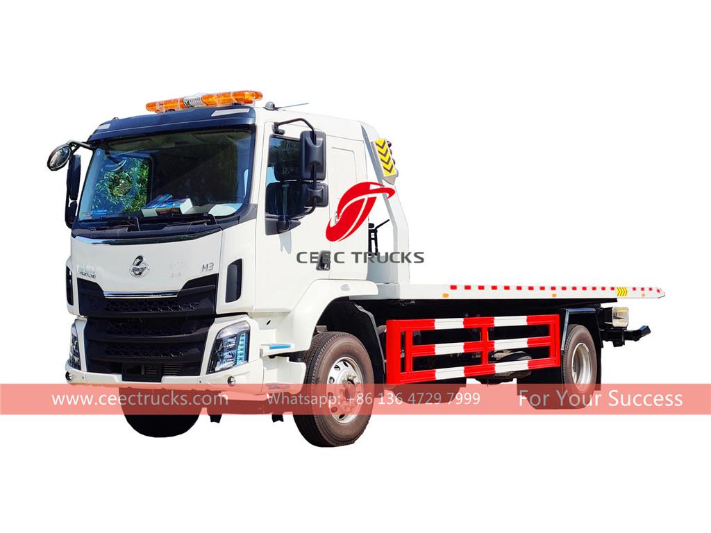 DONGFENG 8tons road wrecker truck export to senegal DONGFENG 8tons road wrecker truck export to senegal