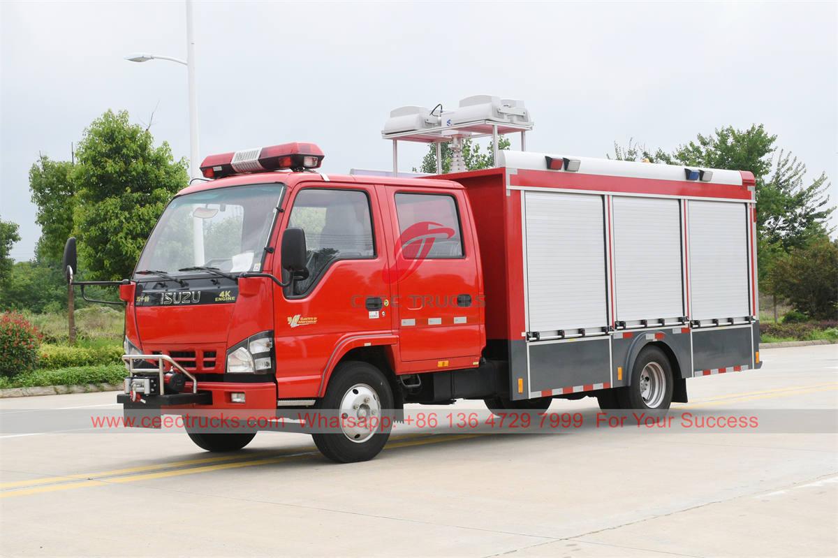 ISUZU 4Ã2 lighting fire truck ISUZU 4Ã2 lighting fire truck
