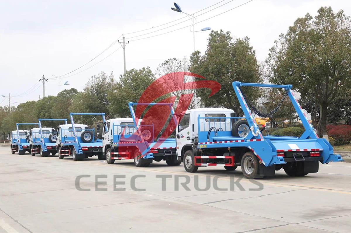 Dongfeng swing arm garbage truck with water tanker Dongfeng swing arm garbage truck with water tanker