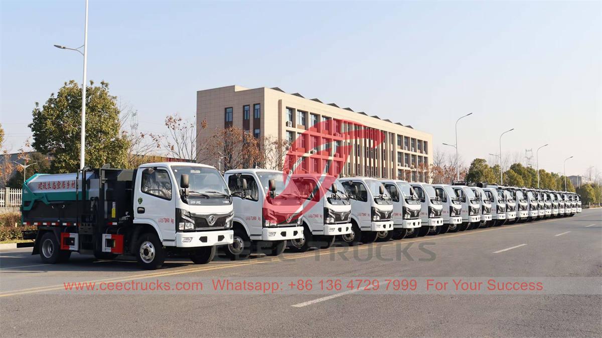 Dongfeng side loading garbage collection trucks Dongfeng side loading garbage collection trucks