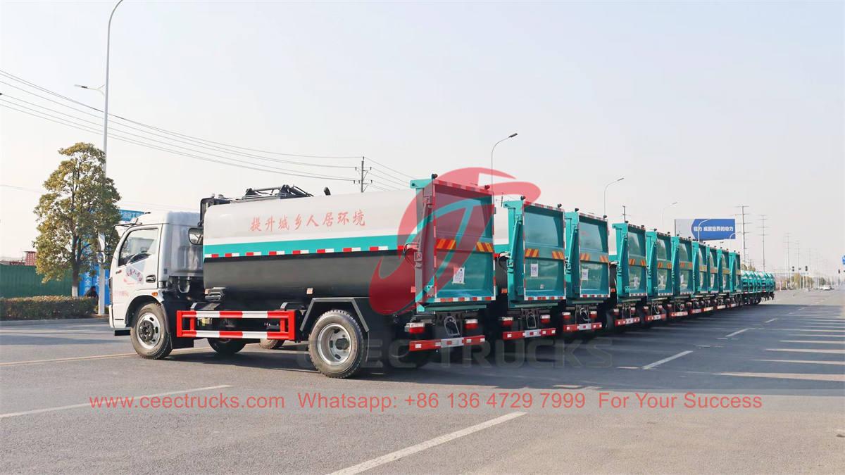 Dongfeng waste collecting trucks from CEEC TRUCKS Dongfeng waste collecting trucks from CEEC TRUCKS