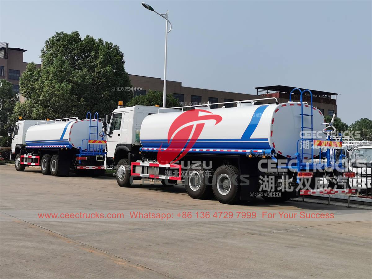 HOWO 10 wheeler 20 cubic water trucks on sale HOWO 10 wheeler 20 cubic water trucks on sale