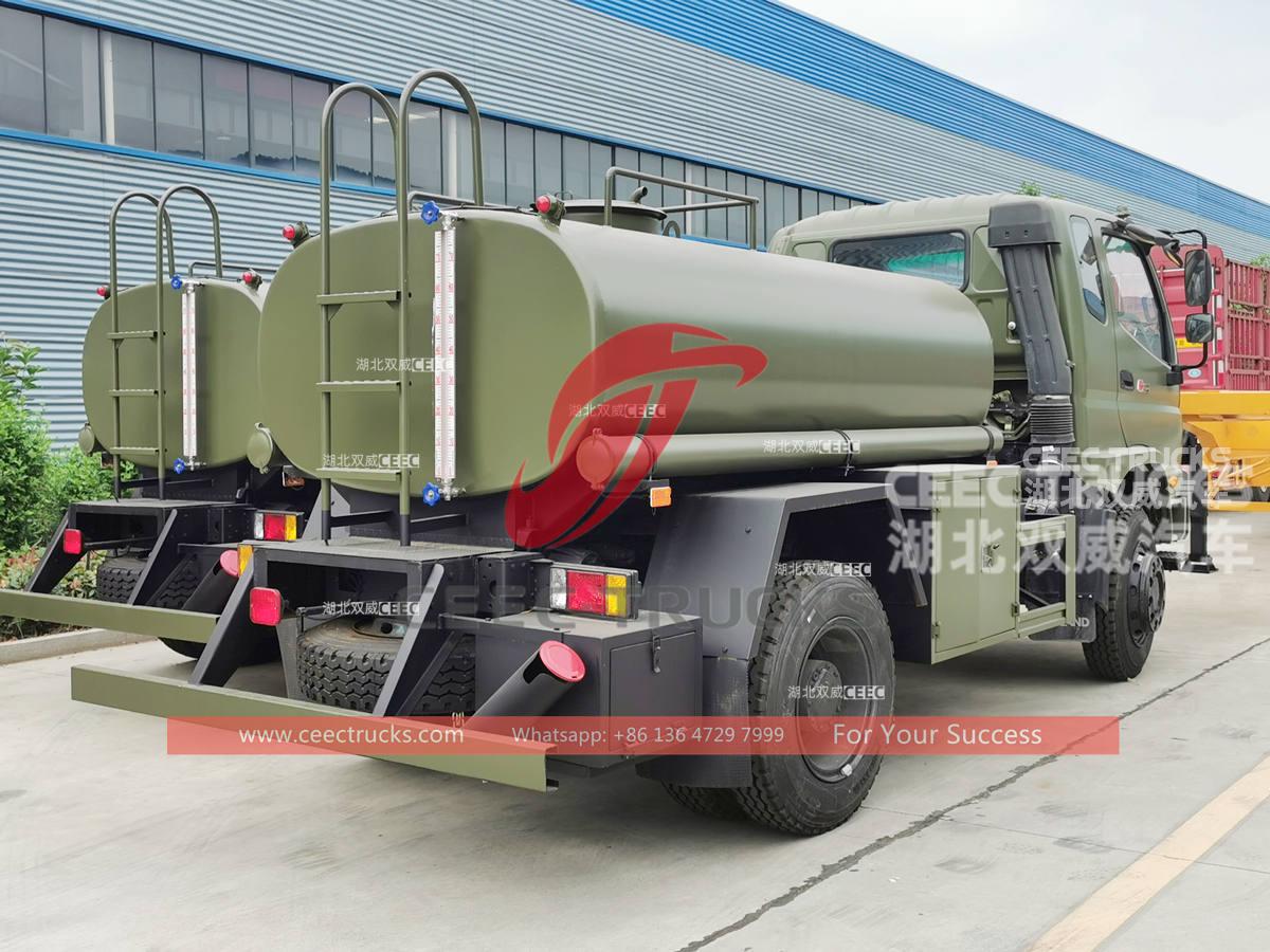 FOTON 4Ã4 130HP 4 tons stainless steel water delivery trucks for sale FOTON 4Ã4 130HP 4 tons stainless steel water delivery trucks for sale
