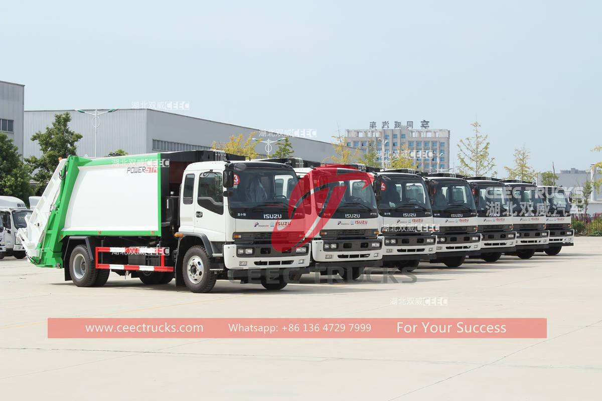 Factory supplies ISUZU FTR 14CBM waste compactor trucks for sale Factory supplies ISUZU FTR 14CBM waste compactor trucks for sale