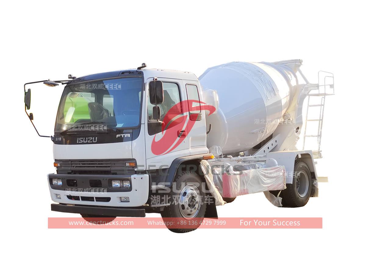ISUZU FTR 7CBM Concrete mixing transport truck for sale ISUZU FTR 7CBM Concrete mixing transport truck for sale