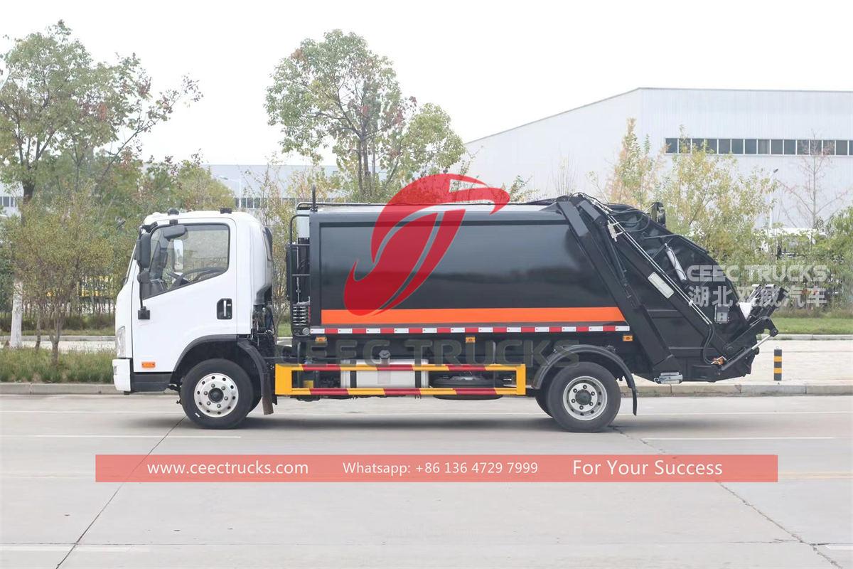 FAW RHD 4&Atilde;2 trash compactor truck on sale