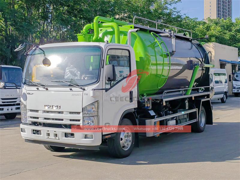 ISUZU NPR 8000L sewage tank truck ISUZU NPR 8000L sewage tank truck