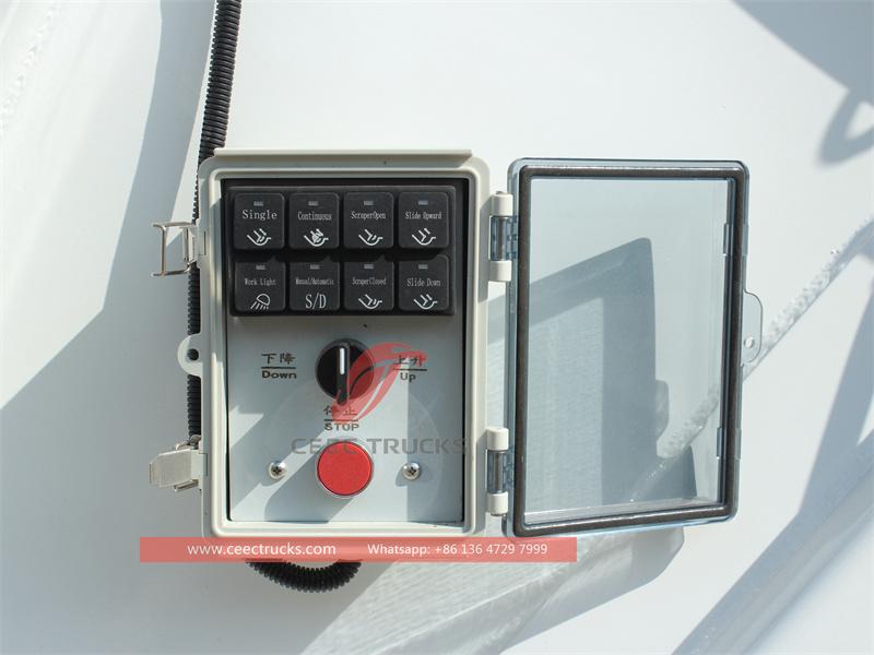 Shcaman 4x2 garbage compactor truck Shcaman 4x2 garbage compactor truck