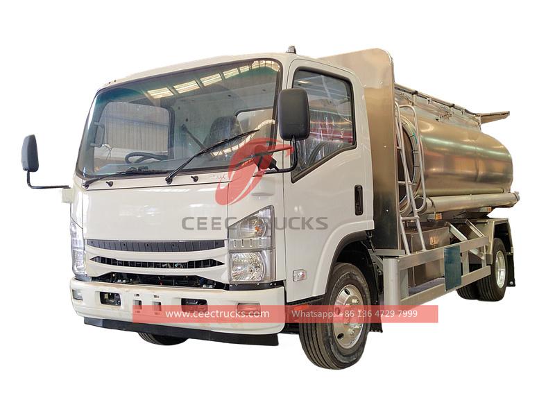 RHD ISUZU fuel transfer tanker truck RHD ISUZU fuel transfer tanker truck