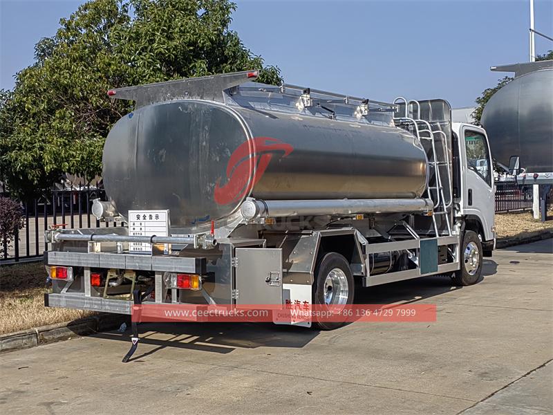 RHD ISUZU fuel transfer tanker truck RHD ISUZU fuel transfer tanker truck