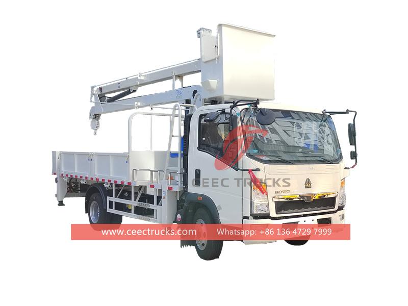 HOWO light-duty aerial platform truck HOWO light-duty aerial platform truck