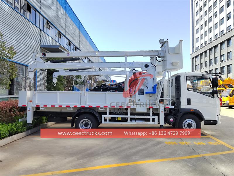 HOWO light-duty aerial platform truck HOWO light-duty aerial platform truck