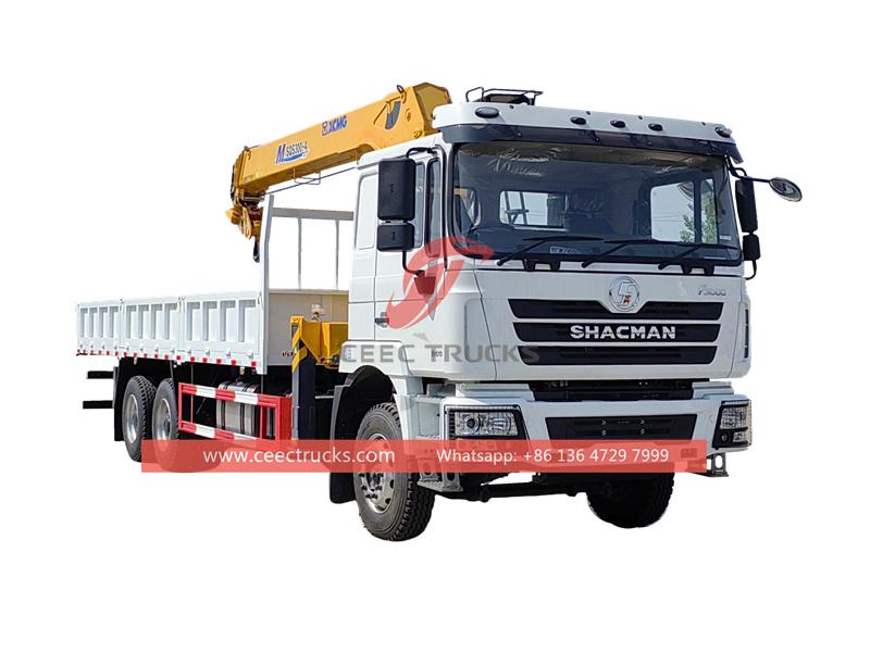 Shacman F3000 cargo truck with crane Shacman F3000 cargo truck with crane