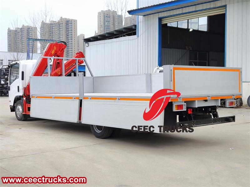 Isuzu 700P hydraulic knuckle boom crane truck Isuzu 700P hydraulic knuckle boom crane truck