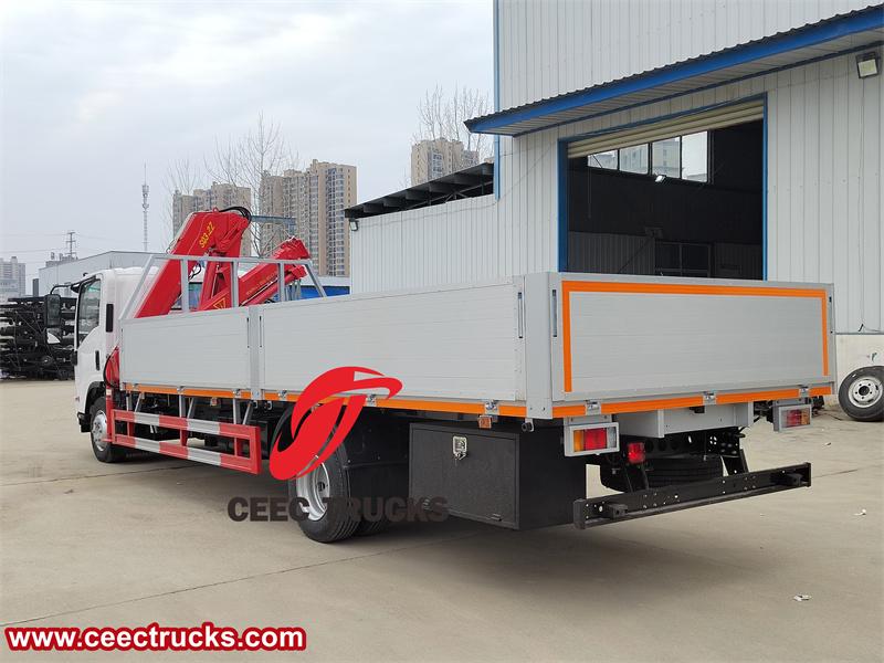 Philippines ISUZU 700P knuckle boom truck crane Philippines ISUZU 700P knuckle boom truck crane