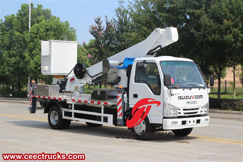 Isuzu single man basket lift truck Isuzu single man basket lift truck