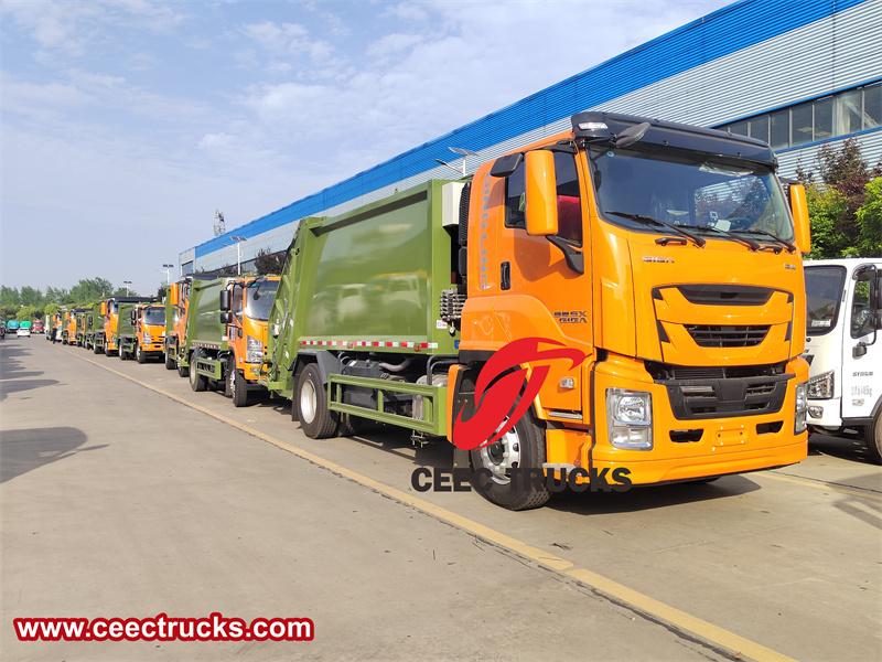 Isuzu GIGA 15cbm waste compressor truck Isuzu GIGA 15cbm waste compressor truck