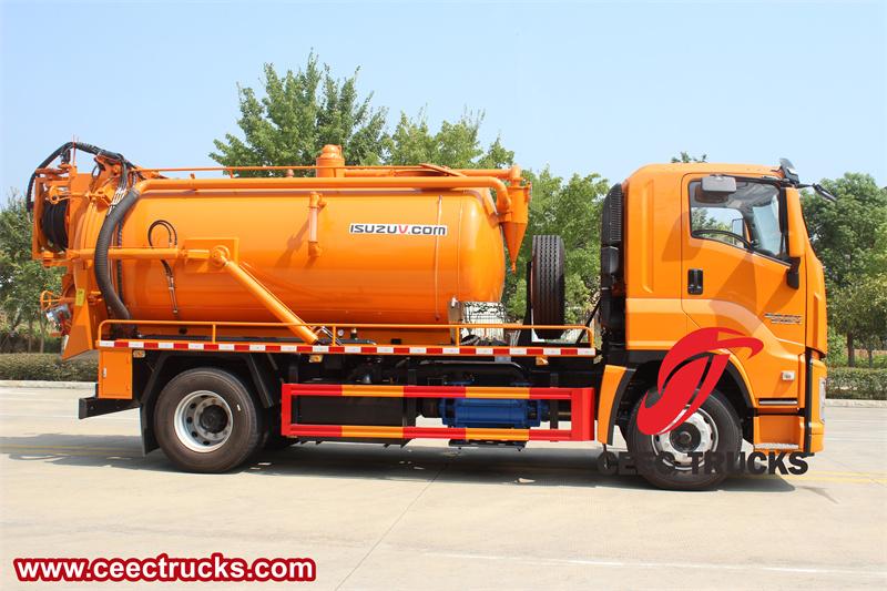 Isuzu new FVR sewage suction truck Isuzu new FVR sewage suction truck