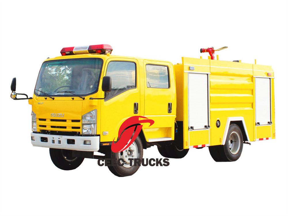 Isuzu diesel engine police fire truck Isuzu diesel engine police fire truck