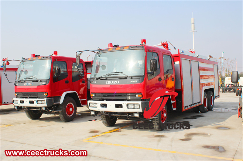 Isuzu FVZ foam rescue fire engine Isuzu FVZ foam rescue fire engine
