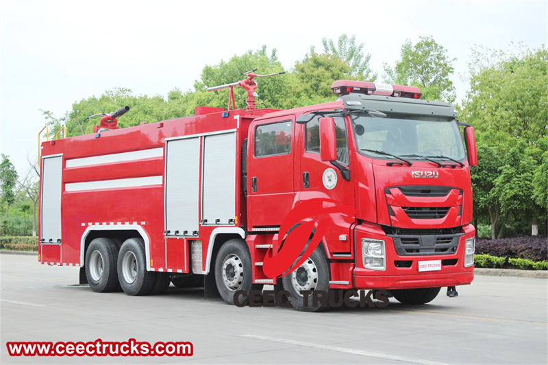 Isuzu&nbsp;heavy&nbsp;rescue&nbsp;dry&nbsp;powder&nbsp;fire&nbsp;truck