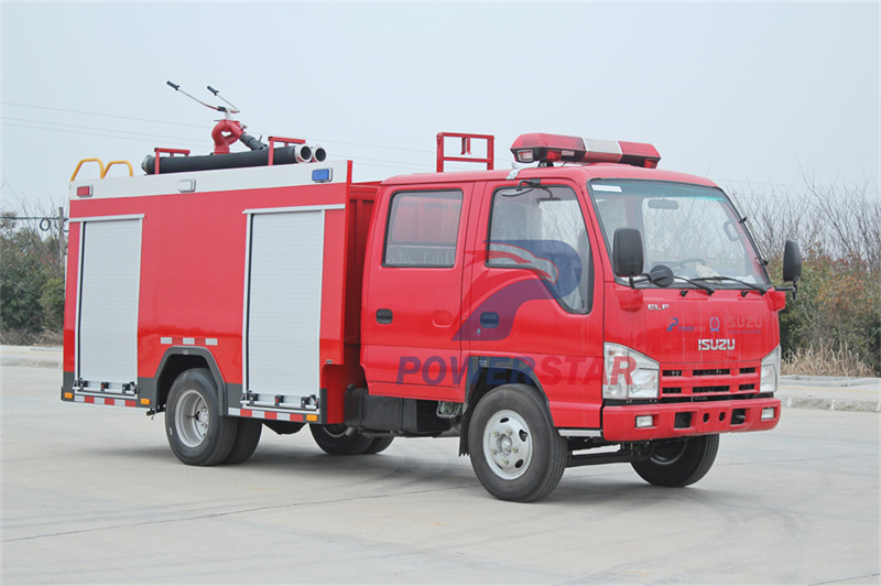 Isuzu 100P foam water fire truck Isuzu 100P foam water fire truck