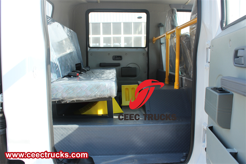 Cabin rear row Cabin rear row