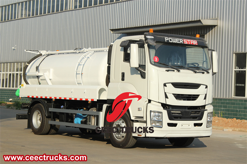 PM80A Pump ISUZU Vacuum Sewage Suction Truck