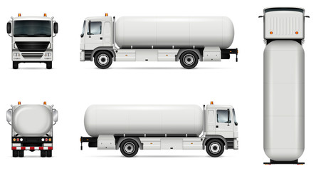Isuzu giga water tanker truck cad drawing