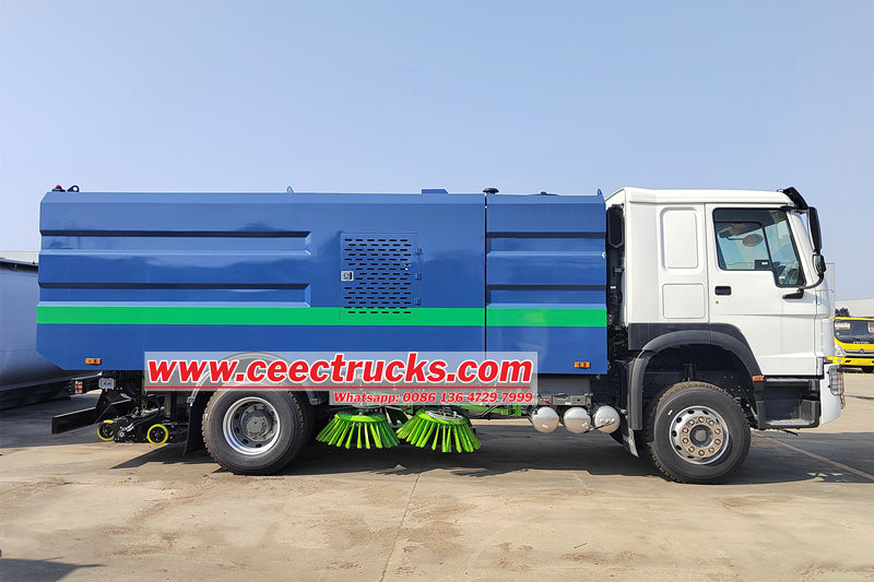 HOWO street sweeper truck