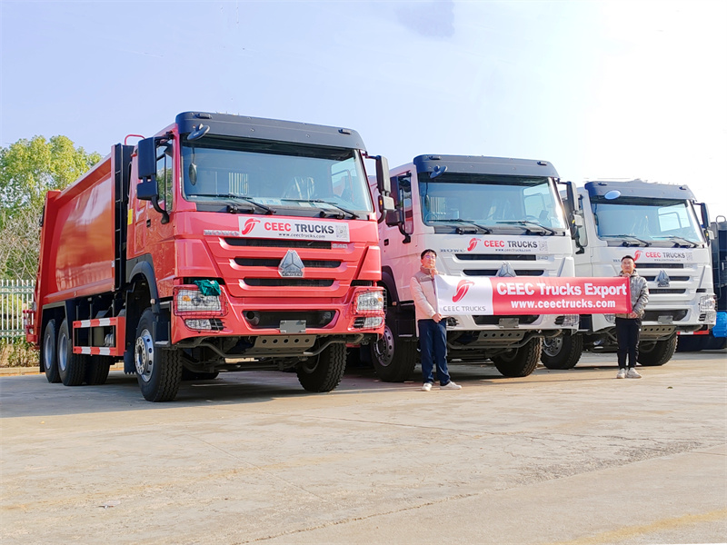 Howo refuse compactor trucks Howo refuse compactor trucks