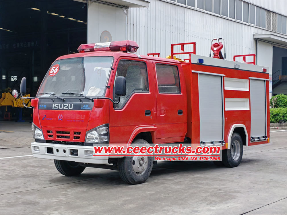 Isuzu fire truck