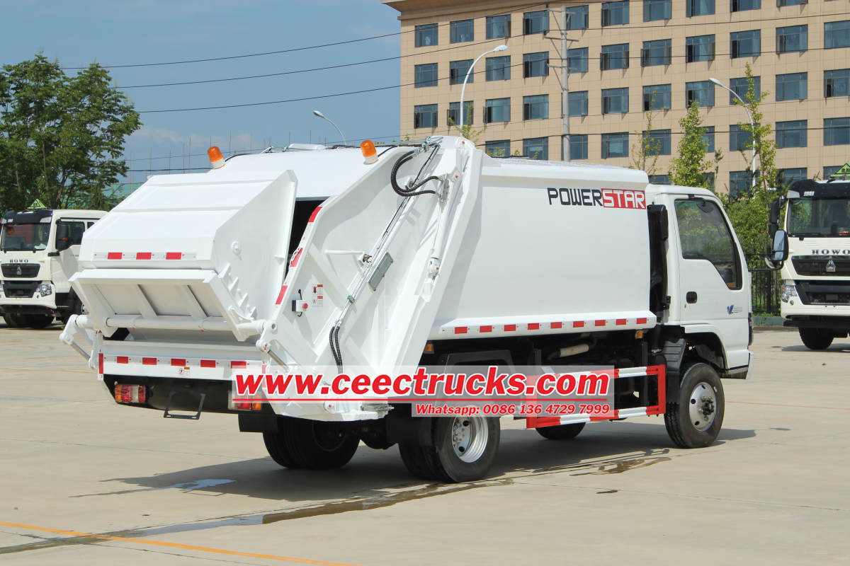 Why Philippines customer prefer Isuzu 4x4 off road Garbage Compactor