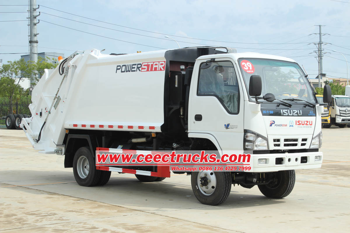 Why Philippines customer prefer Isuzu 4x4 off road Garbage Compactor
