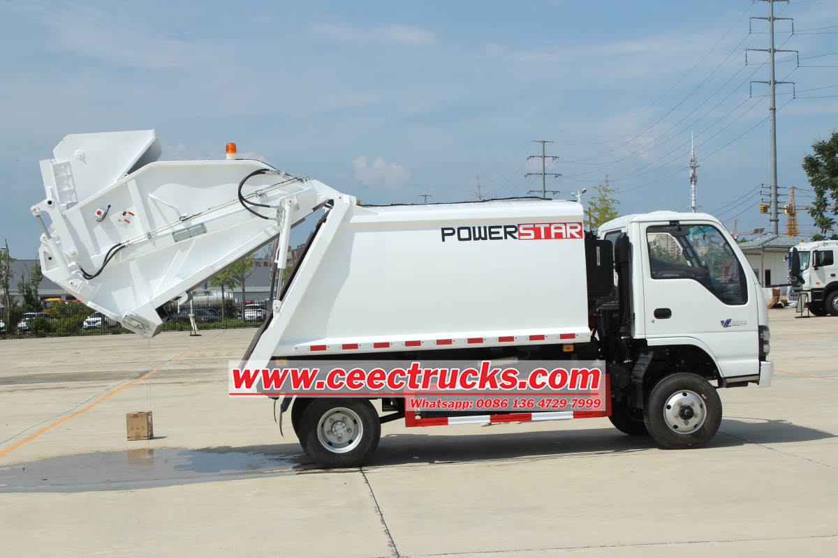 Why Philippines customer prefer Isuzu 4x4 off road Garbage Compactor