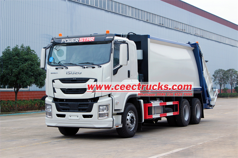 ISUZU GIGA 20CBM rear load garbage truck ISUZU GIGA 20CBM rear load garbage truck