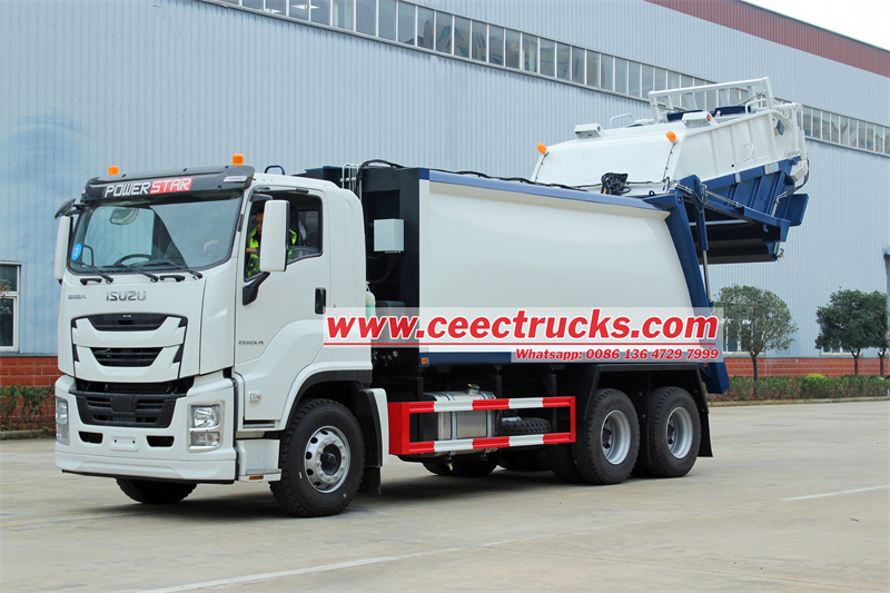 ISUZU GIGA back loader garbage truck ISUZU GIGA back loader garbage truck